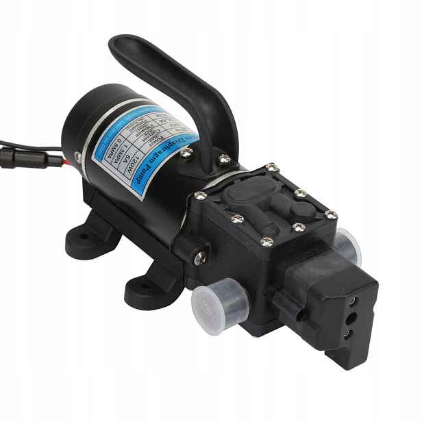 Membránová Tlaková Membránová Pumpa Na Vodu 10 Bar 24V 5A 120 W