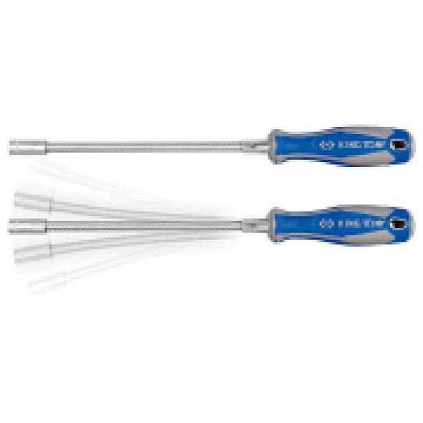 Šroubovák nástrčný pružinový 6 hran King Tony 10x300 mm 1453-10