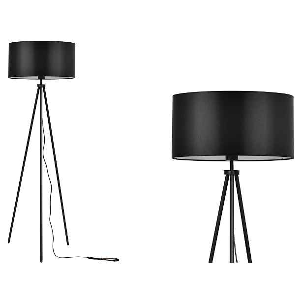 Stojací lampa s trojnožkovým stínítkem, 40 cm