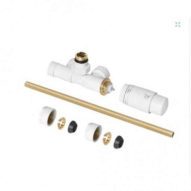 Termostatický ventil kombinovaný Thermal Trend bílá VENTILTERMSET1W