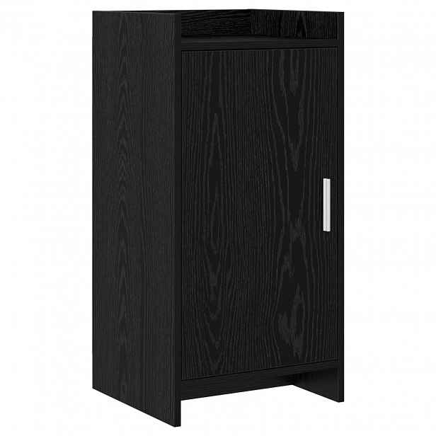 vidaXL Servírovací skříň Černý dub 40 x 36 x 80 cm Kompozitní dřevo