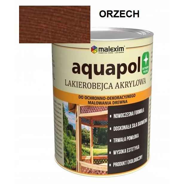 Akrylová lakovačka na dřevo 2,5L Ořech