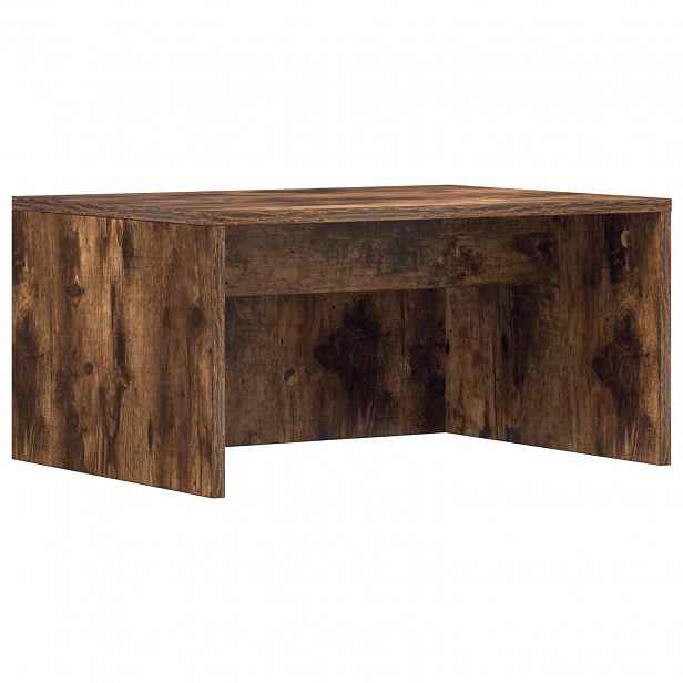 vidaXL Nástěnný stolek Kouřový dub 60 x 45 x 30 cm Kompozitní dřevo