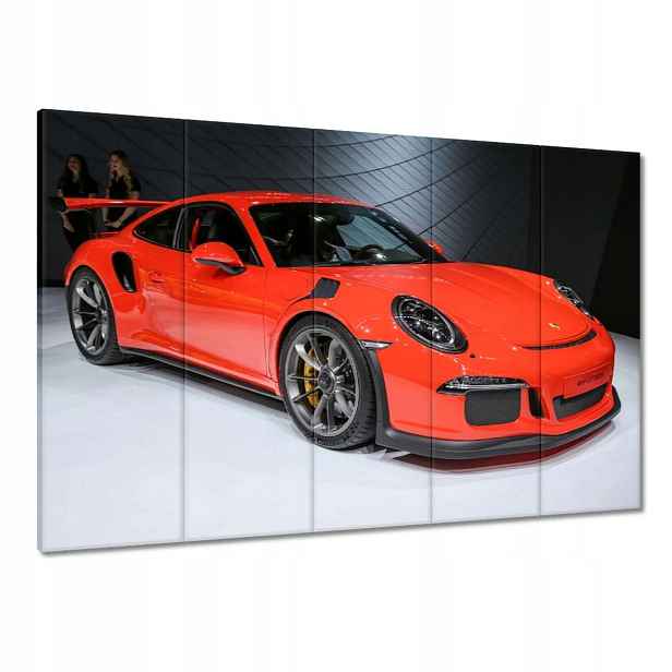 Obrazy 100x70 Červené Porsche 911 GT3 Rs