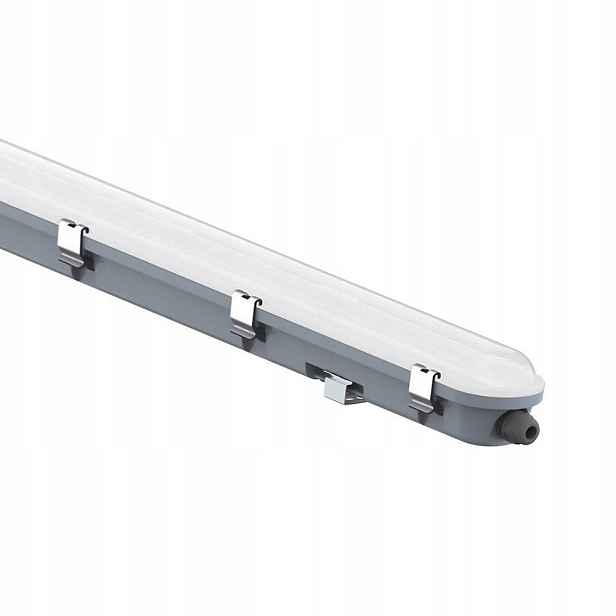 V-tac Hermetické Led mikrovlnné svítidlo s pohybovým senzorem 36 cm 120 cm 6500 K