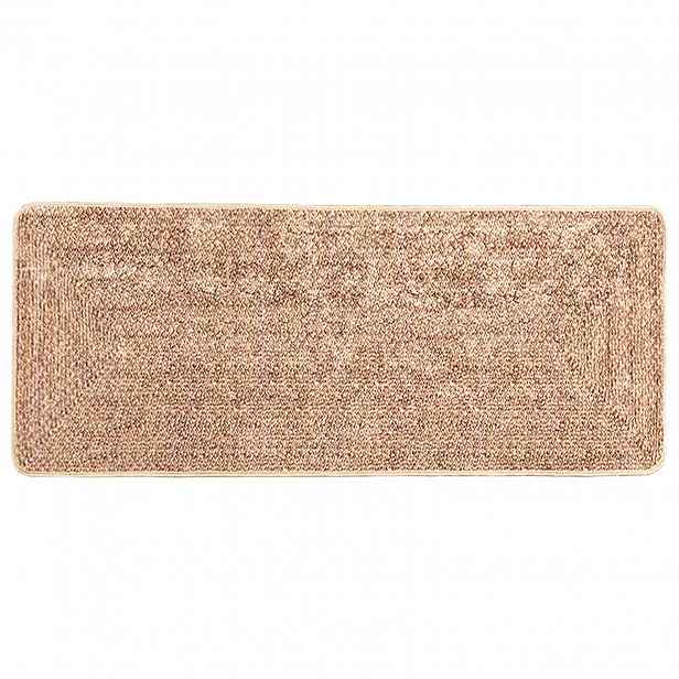 vidaXL Běhoun MARSA Žlutá 100 x 200 cm Polyester a PVC