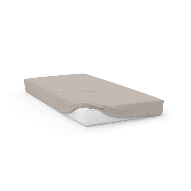 Faro Bavlněné Jersey prostěradlo SOFT 90x200 cm + 25 cm šedé