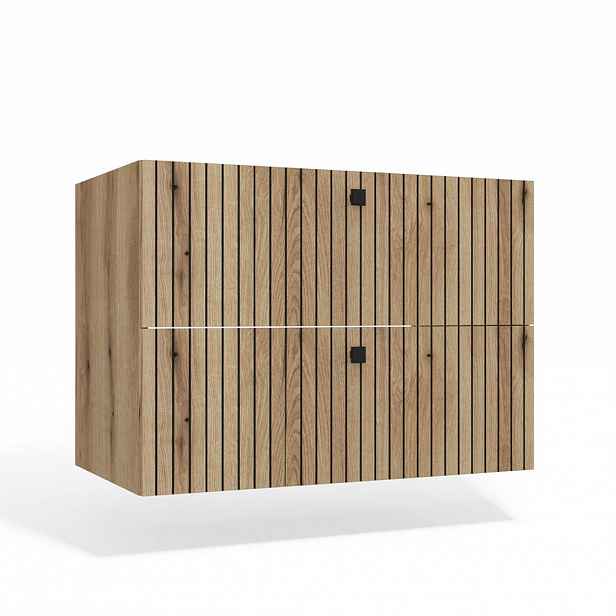 RAUMHIRSCH FURNITURE SKŘÍŇKA POD UMYVADLO dub 80/57/45,5