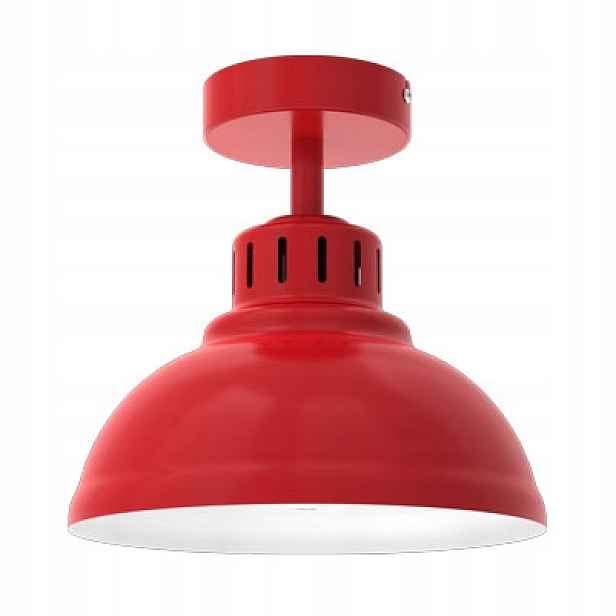 Stropní svítidlo 1xE27 15W červená Luminex Sven