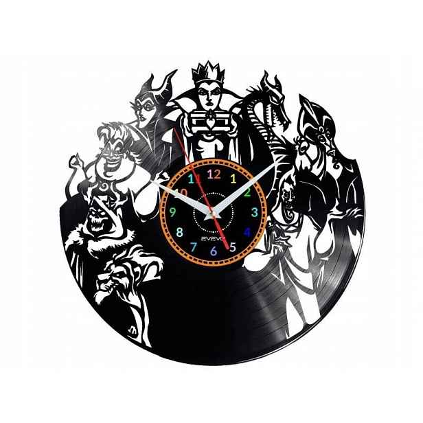 Villains Disney Nápad na Dárek Nástěnná Dekorace z vinylové desky