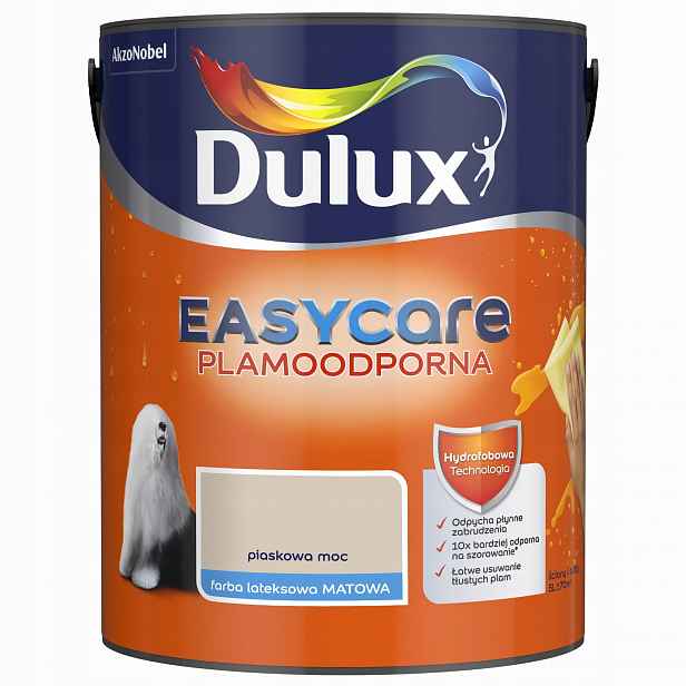 Dulux EasyCare barva Písková Moc mat 5L