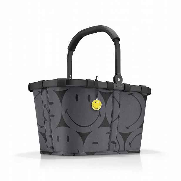 Nákupní košík Reisenthel Carrybag Smiley 22 L šedý