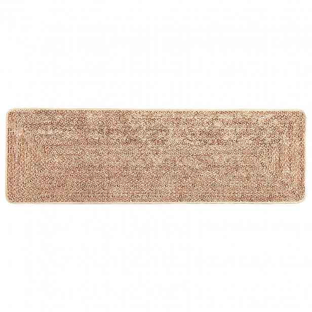 vidaXL Běhoun MARSA Žlutá 100 x 300 cm Polyester a PVC