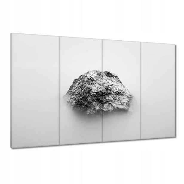 Obrazy 120x80 Černobílá Skála