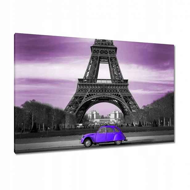 Obrazy 120x80 Fialové nebe