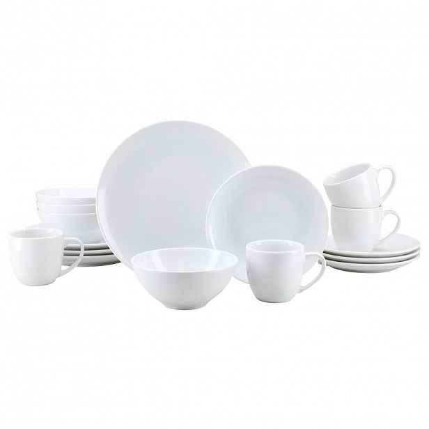 Creatable KOMBINOVANÁ SOUPRAVA Bistrot Weiss 16dílné