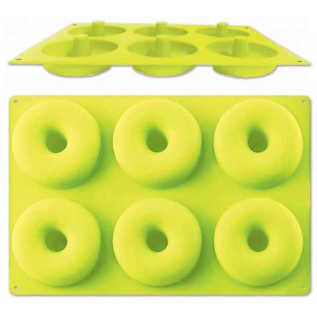 forma 29x17,5cm 6xDONUT (BAGEL), 29x17,5cm, silikon
