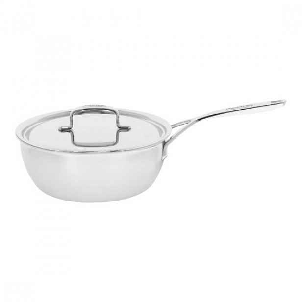 Kónická pánev na sauteuse, nerezová ocel, 24 cm / 3,3 l, "5-Plus" - De