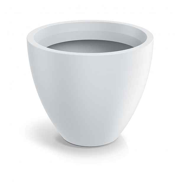 Květináč Ethick TMOO60 Molio round 58 cm 86 l pure white bílý