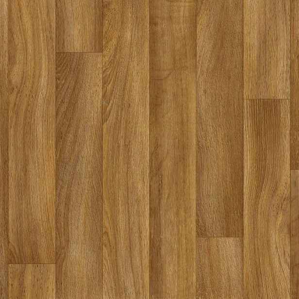 PVC podlaha - lino Ambient Golden Oak 016M - dub, na míru, šíře 3m, hnědá, bez podkladu, chodba / předsíň, Beauflor