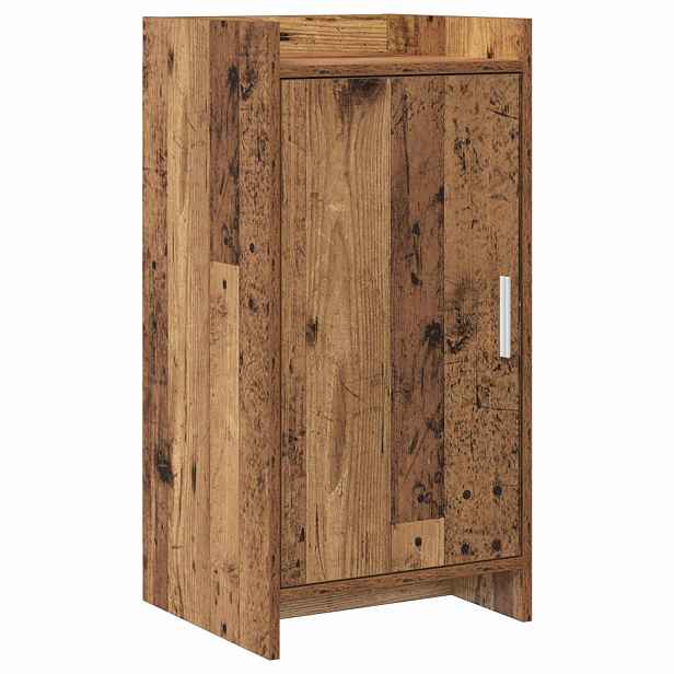 vidaXL Servírovací skříň Staré dřevo 40 x 36 x 80 cm Kompozitní dřevo