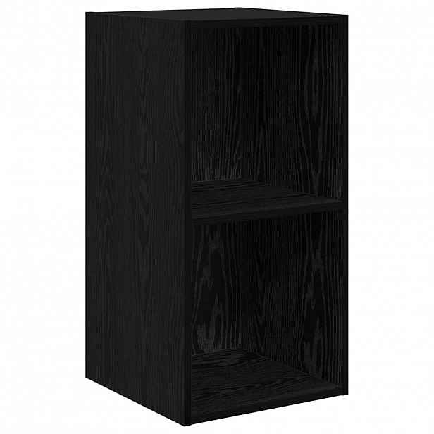 vidaXL Sestava TV skříněk 37 x 37 x 72 cm Černý dub Kompozitní dřevo