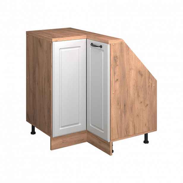 Vicco ŠIKMÁ SKŘÍŇ ROHOVÁ SKŘÍŇKA Rion Bílý venkovský dům 75.6 x 81.6 cm s 1 dveřmi