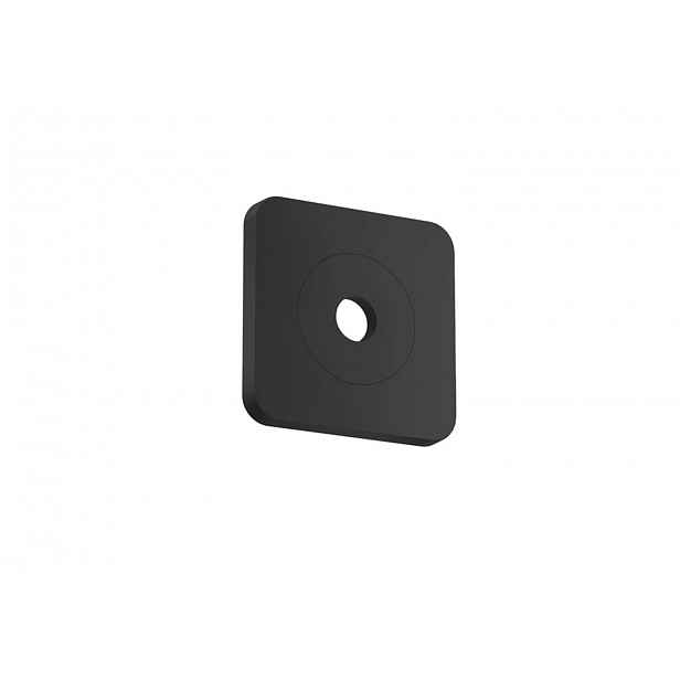 Axor Citterio C - Krycí rozeta 12x12 cm, matná černá 28801670