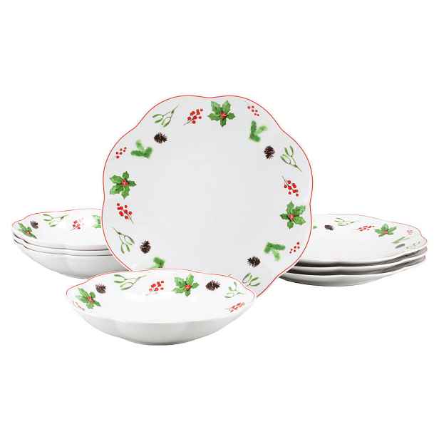 Creatable JÍDELNÍ SOUPRAVA Naomi Weihnachten 8dílné