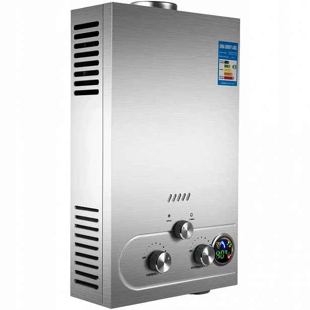 Plynový ohřívač vody 8 l/min 16 kW Lpg Průtokový ohřívač pro vířivku v domě karavanu