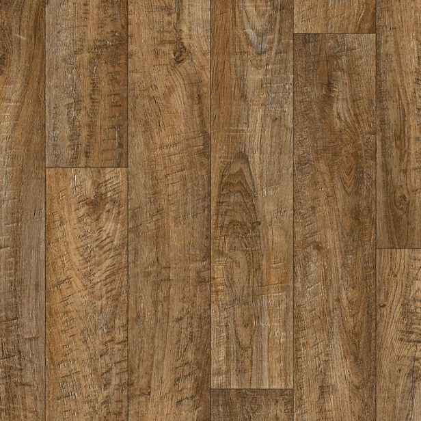 PVC podlaha - lino Ambient Stock Oak 039M - dub, na míru, šíře 2m,3m,4m, hnědá, bez podkladu, chodba / předsíň, Beauflor
