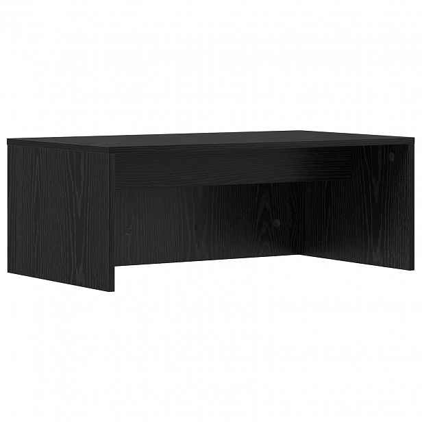 vidaXL Nástěnný stolek Černý dub Kompozitní dřevo 80 x 45 x 30 cm