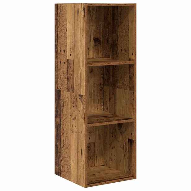 vidaXL Sestava TV skříněk 37 x 37 x 107 cm Staré dřevo