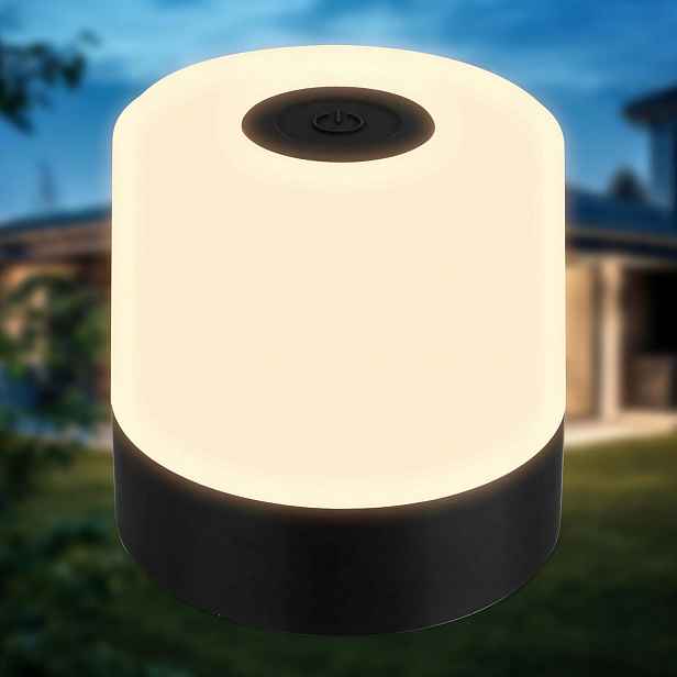 Mini stolní Led lampa, bezdrátová, dotyková, stmívatelná, Usb-c kabel