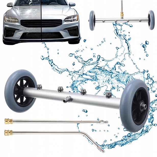 Set Tlaková Myčka Na Mytí Podvozku 4000PSI 4 Trysky 38 Cm Auto Zahrada