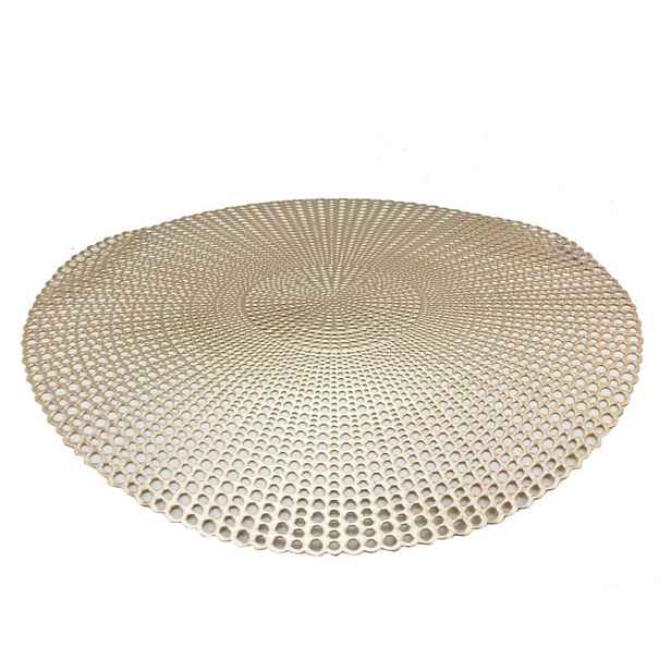 HIT Plastové prostírání 40cm černo-zlatá