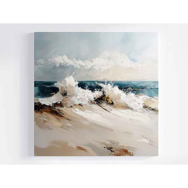 Obraz Na Plátně Canvas Námořní Krajina Moře Voda Vlny Bouře 50x50