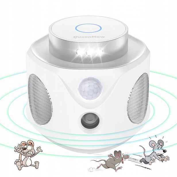 Odpuzovač PestMaster Ultra Led 360 stupňů ultrazvukový