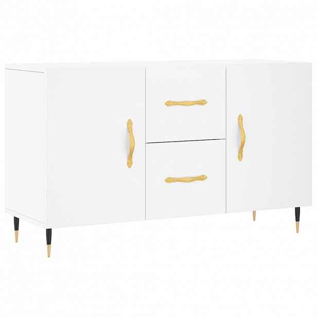 vidaXL Příborník bílý 100 x 36 x 60 cm kompozitní dřevo