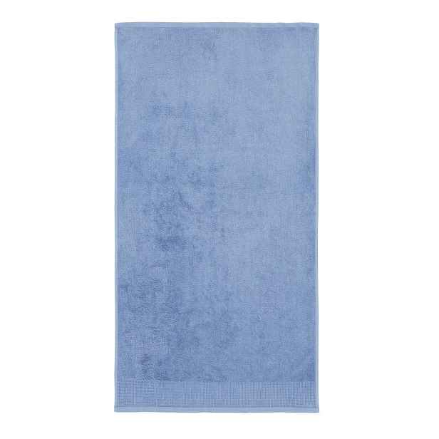 Modrá froté osuška z egyptské bavlny 70x120 cm – Bianca
