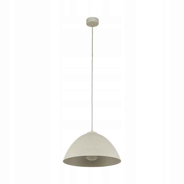 Závěsná stropní lampa Stropní Svítidlo Béžová Kov E27 Nastavitelná 34 cm Tk Lighting