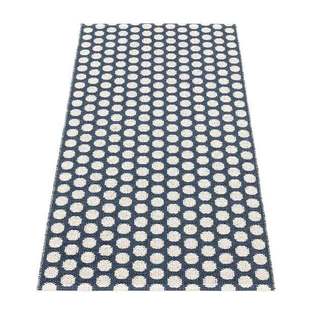 Tmavě modrý vnitřní a venkovní běhoun 70x150 cm Noa Dark Blue – Pappelina