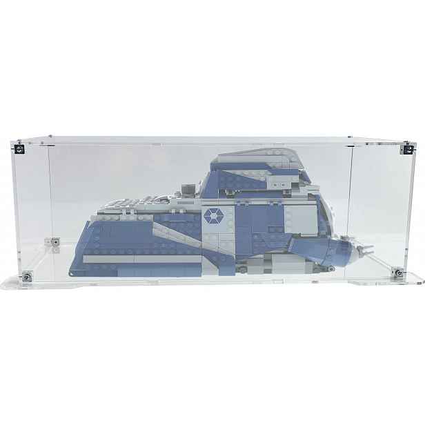 Vitrína s podstavcem Drewlandia pro stavebnici Lego 75435 Star Wars Transporter
