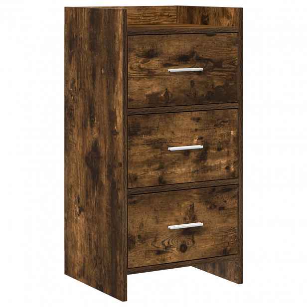 vidaXL Servírovací skříň Kouřový dub 40 x 36 x 80 cm Kompozitní dřevo