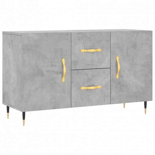 vidaXL Příborník betonově šedý 100 x 36 x 60 cm kompozitní dřevo