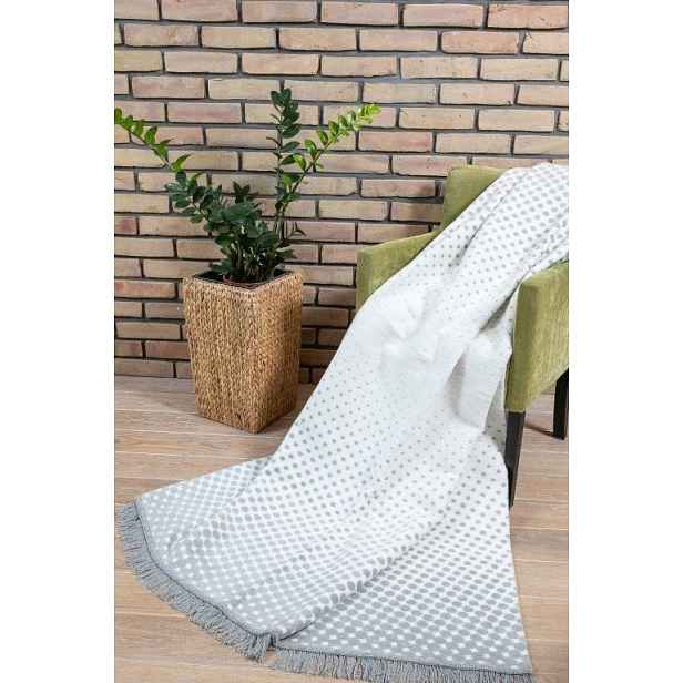 Bavlněná deka, přehoz na postel delikaty 155/200