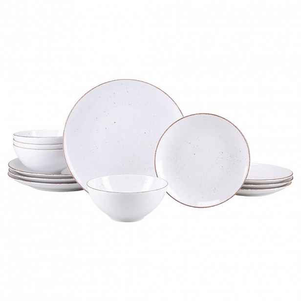 Creatable JÍDELNÍ SOUPRAVA Vintage Nature Weiss 12dílné
