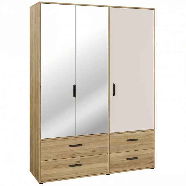 Šatní skříň Mokkaro MOKS838-M802 1D2LUD4SZ