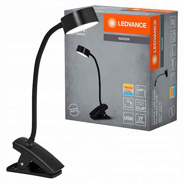 Stolní Led lampa Klips Nastavitelná 4.8W 221lm Cct Office Line