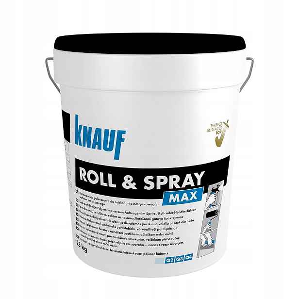 Tmelová Hmota Hladítko Knauf Roll&spray Max 25 Kg